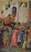 Simone Martini Jesus crucified like back Spain oil painting artist